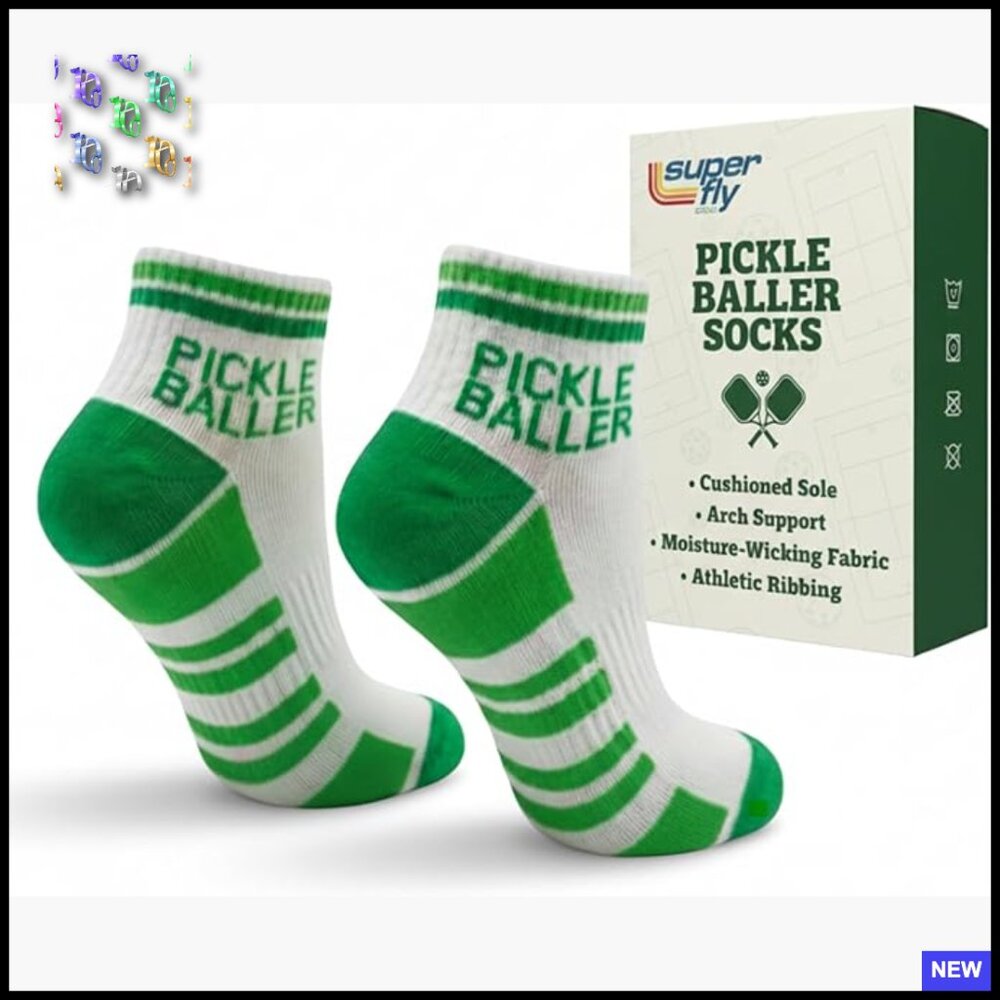 Retro Athletic Socks Unisex Performance Crew Sport Moisture Wicking Comfort